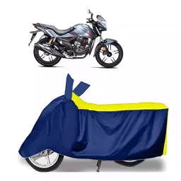 Auto Pearl Bike Cover for Hero Xtreme (Yellow & Blue)-picture-41