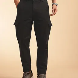 French Connection Men Regular Fit Cargos Trousers image 2