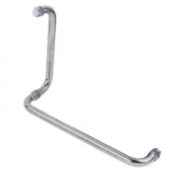 Ebco SS 304 Door Handle Brushed Steel Finish and Size 150x450 mm for Shower Fittings, BDH-1-BS-picture-21