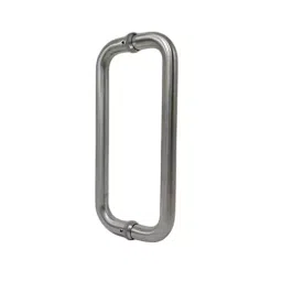 Ebco SS 304 Glass Door Handle D Type Brushed Steel Finish and Size Ø 22 x 300 mm, D-GDH1-2230-BS (Set of 2)-picture-18