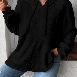 StyleCast Women Hooded Long Sleeves Pullover Sweatshirt-image-6