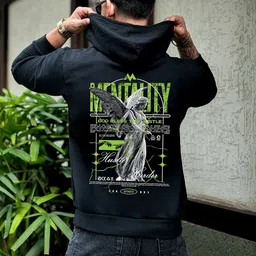 SZN Men Printed Hooded Sweatshirt image 2