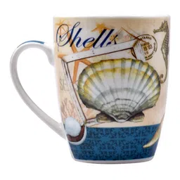 Kookee Printed Ceramic Coffee or Tea Mug with handle - 325ml (BPM3403-A) image 3