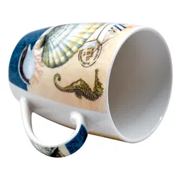 Kookee Printed Ceramic Coffee or Tea Mug with handle - 325ml (BPM3403-A) image 4