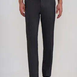 WYRE Men Slim Fit Mid-Rise Formal Trousers-picture-11
