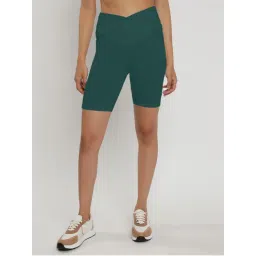 Wear Jukebox Empower High-Rise Workout Shorts 8 Green-image-39