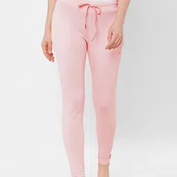 Sweet Dreams Women Pink Solid Cotton Lounge Pants-picture-39