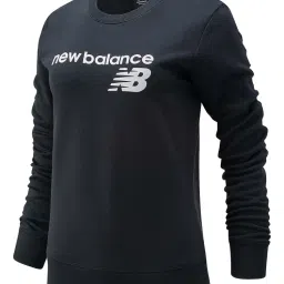 New Balance Women Black Solid Sweatshirt-image-31