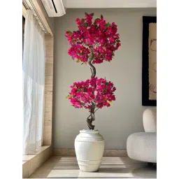 Mason Home Artificial Fuchsia Pink Bougainvillea Plant-image-15