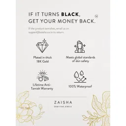 ZAISHA Heart Multilayer 18K Gold Plated Bracelet image 3