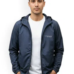 The Roadster Lifestyle Co Long Sleeve Hooded Sporty Jacket-image-88