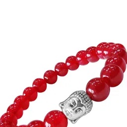 Divine souvenirs Unisex Artificial Beaded Elasticated Bracelet-picture-20