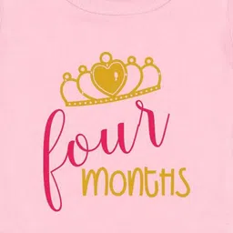 Arvesa 4 Month Baby Printed Bodysuit image 3