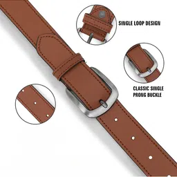 Killer Men Textured Formal Belt image 3