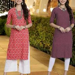 Ethnic basket Women Multi Kurtas-picture-38