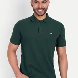 MEGHZ Men Polo Collar Slim Fit T-shirt-picture-11
