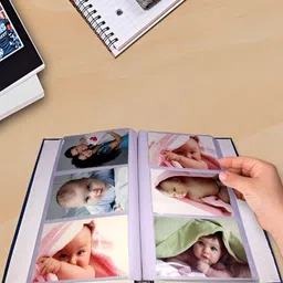 SEHAZ ARTWORKS Green Printed Photo Albums image 3