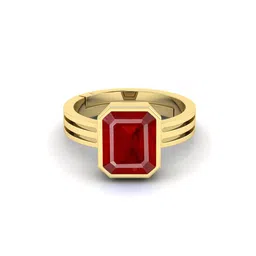 RRVGEM 12.25 Ratti Manik Stone Adjustable Finger Ring-picture-29