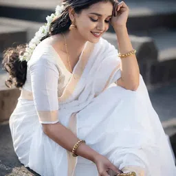 KALINI Zari Banarasi Saree image 4