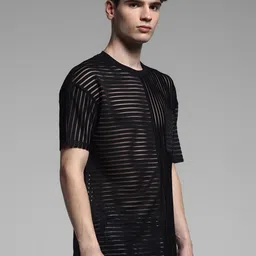 Jack & Jones Men Striped Pockets T-shirt image 5