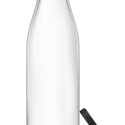 1ST TIME Set Of 4 Transparent Glass Freezer Safe Water Bottle image 4