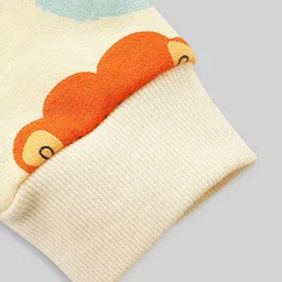 INCLUD Boys Safari Animal Printed Zip-up Hoodie Sweatshirt image 3