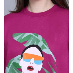 7 ISLANDS Women Printed Sweatshirt image 5