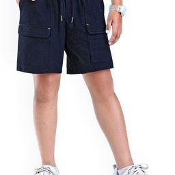 ARIAS By LARA DUTTA Kids Boys Regular Fit Mid-Rise Cargo Shorts-picture-7