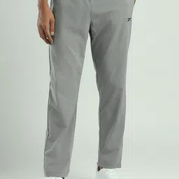Reebok Men Relaxed-Fit Elasticated Mid-Rise Track Pants-image-22