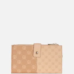 Allen Solly Woman Women Geometric Printed PU Zip Around Wallet image 3