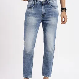 SHOWOFFFF Men Comfort Regular Fit Low-Rise Heavy Fade Acid Wash Jeans-picture-17