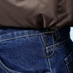 glitchez Crop Puffer Jacket image 5