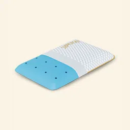 SleepyCat White Memory Foam Filled Cotton Sleep Pillow-picture-6