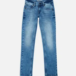 Pepe Jeans Boys Mid-Rise Heavy Fade Slim Fit Stretchable Jeans-picture-42