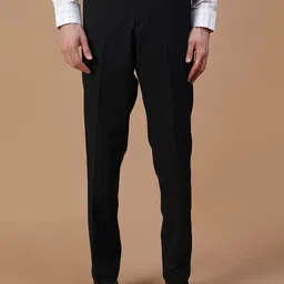J White by Vmart Men Slim Fit Formal Trousers-picture-28