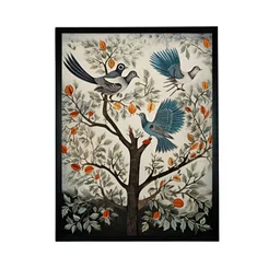 SOWPEACE Beige & Grey 1 Piece Canvas Abstract Wall Photographs image 5