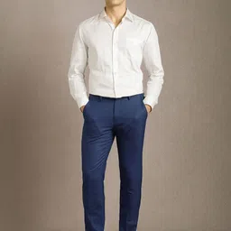 Louis Philippe Men Slim Fit Trousers image 2