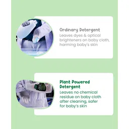 mother sparsh baby Mother Sparsh Plant Powered Baby Laundry Liquid Detergent Refill Pack of 2 - 500 ml Each (Pack of 2) image 4