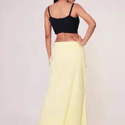 I AM BY DOLLY JAIN Aqua D'Coat Pettocoat Saree Shapewear image 3