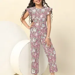 BAESD Girls Printed Basic Jumpsuit image 1