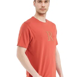 RARE RABBIT Men Printed Pockets T-shirt image 4