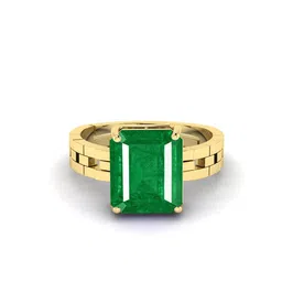 RRVGEM 12.00 KT 12.30 Emerald Ring image 2