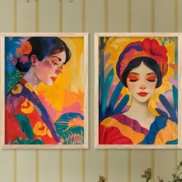 WALLLANE Brown Wood Wall Art-picture-35