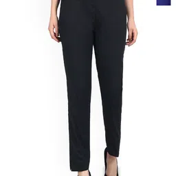 SRISARAS Women Pack Of 2 Slim Fit Cotton Chinos Trousers-picture-25