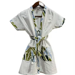 GAB Kids Pure Cotton Bath Robe With Belt-image-35
