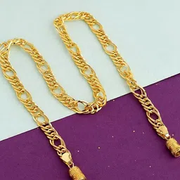 SANAA CREATIONS Unisex Gold-Plated Statement Chain-picture-18