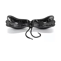 Kilvis Black Cotton Lightly Padded & Non-Wired Push-Up Bra image 2