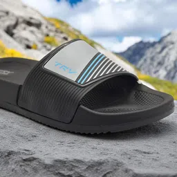 TRV Unisex Kids Printed Sliders image 4