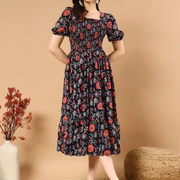 PTVIZE Crepe Fit & Flare Dress-picture-21