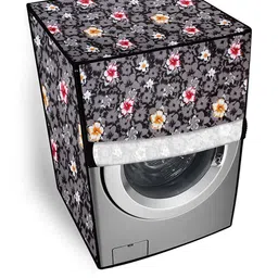 The Furnishing Tree PVC Waterproof Front Load Washing Machine Cover Compatible for Godrej 7 Kg, DxW-picture-28
